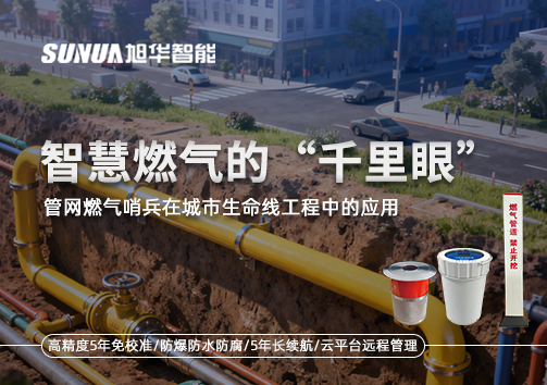 智慧燃气的“千里眼”：管网燃气哨兵在城市生命线工程中的应用