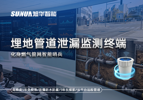 阀井、地下管网全覆盖：埋地管道泄漏监测终端化身燃气管网智能哨兵